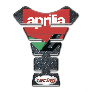 Aprilia Tank Protector Rough Effect Racing logo 