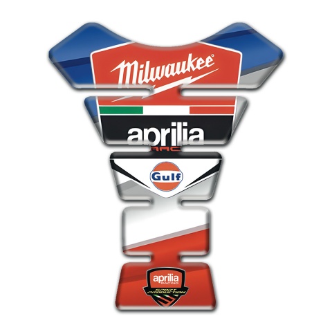 Aprilia Tank Guard Pads Colorful Model Milwaukee Style 