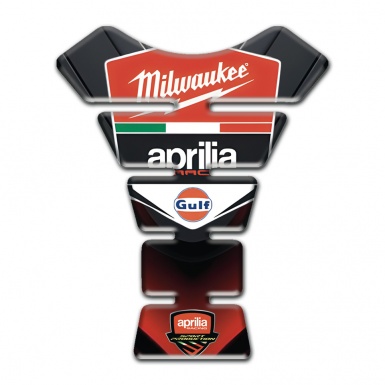 Aprilia Tank Pad Motorbike High End Design Milwaukee Edition 