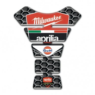 Aprilia Tank Fuse Honeycomb Design Milwaukee Edition 