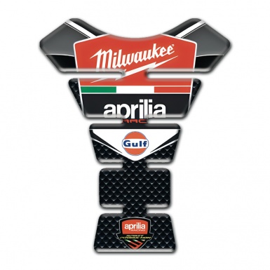 Aprilia Tank Pad Protector Premium Quality Edition Milwaukee Style 
