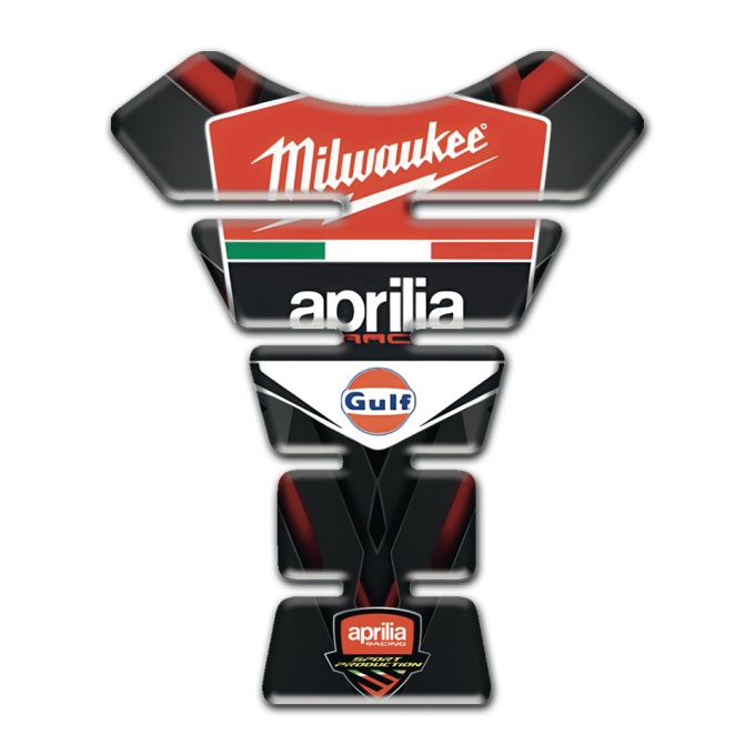 Aprilia Tank Guard Pads Unique Design Milwaukee Style 