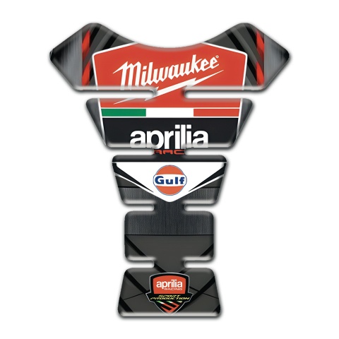 Aprilia Tank Pad Motorbike Racing Edition Milwaukee Style 