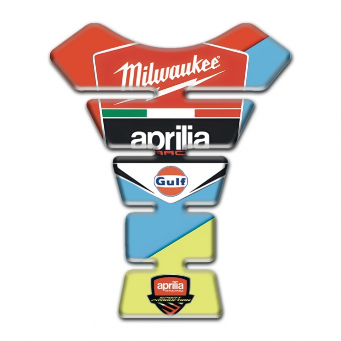 Aprilia Tank Fuse Fresh Colors Base Milwaukee Logo 