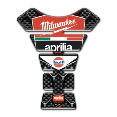 Aprilia Tank Guard Pads 3D Design Milwaukee Edition 