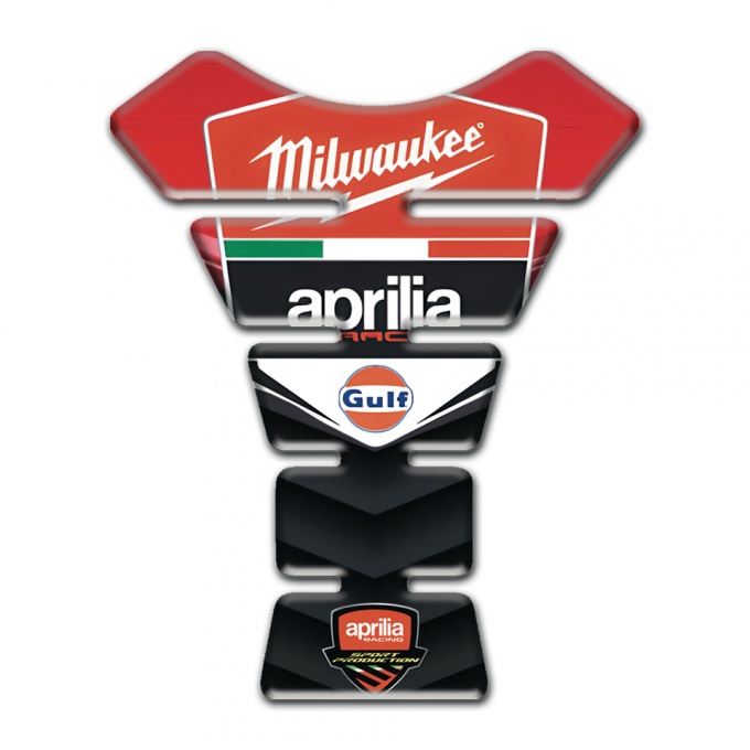 Aprilia Tank Fuse Red Black Base Milwaukee Edition 