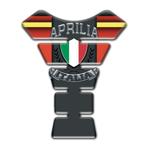 Aprilia Tank Pad Protector  Multicolored Model Ityalian Logo Style 