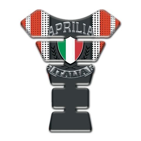 Aprilia Tank Protector White Red Background Version 