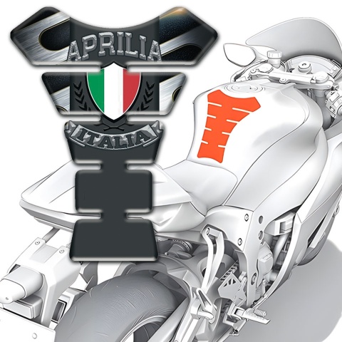 Aprilia Tank Pad Protector Iron Detail Version 