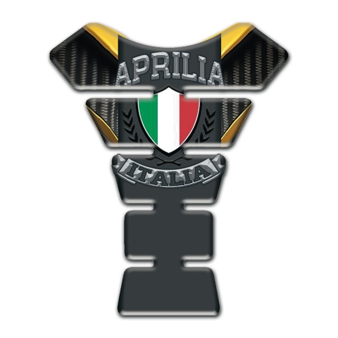 Aprilia Tank Pad Motorbike Unique Design with Italian Flag Logo