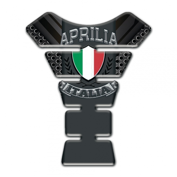 Aprilia Tank Pad Motorbike Premium Quality Italian Flag Logo