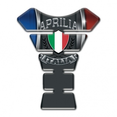 Aprilia Tank Pad Protector Blue Red Motive 