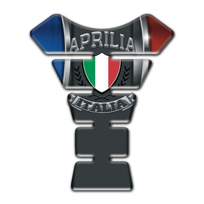 Aprilia Tank Pad Protector Blue Red Motive 