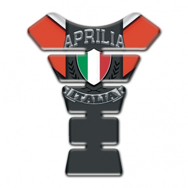 Aprilia Tank Protector Orange Background Italia Ligo Style 