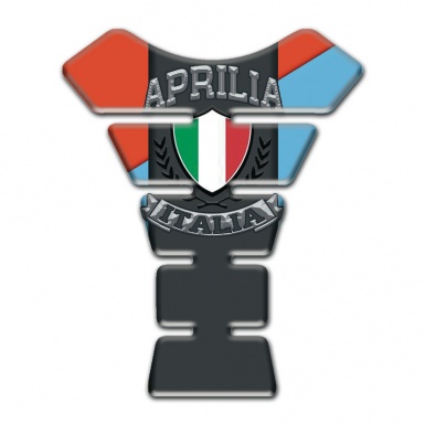 Aprilia Tank Pad Protector Colorful Background Italia Logo 