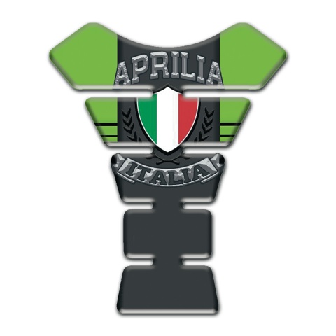 Aprilia Tank Fuse Fresh Green Background Design 