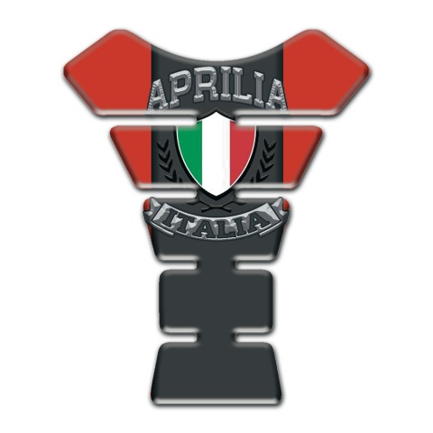 Aprilia Tank Fuse Red Base Italia Logo 