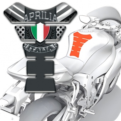 Aprilia Tank Protector Racing Edition Silicone Sticker 