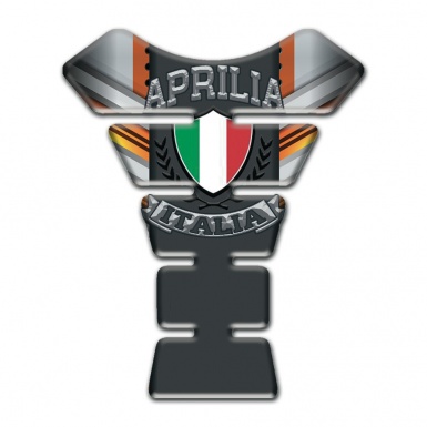 Aprilia Tank Guard Pads Copper Motive Silicone Sticker 