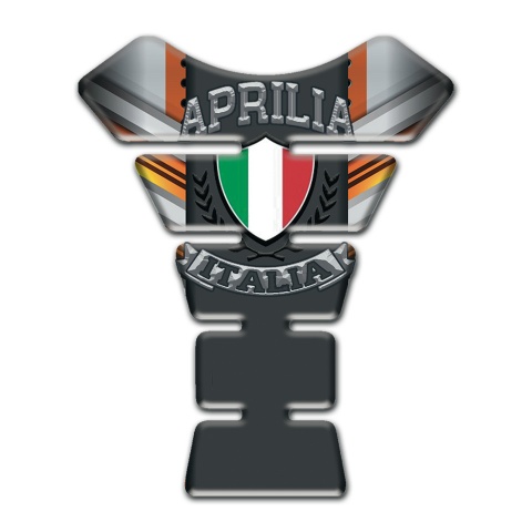 Aprilia Tank Guard Pads Copper Motive Silicone Sticker 