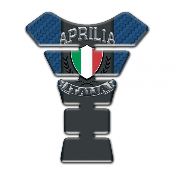 Aprilia Tank Fuse Navy Blure Carbon Background 