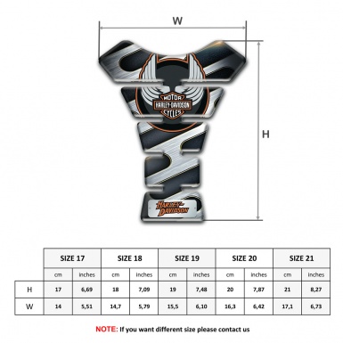 Harley Davidson Tank Fuse Iron Details edition 
