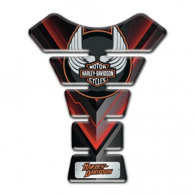 Harley Davidson Tank Guard Pads Stylish Print Edition 
