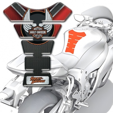 Harley Davidson Tank Pad Protector Unique Edition 