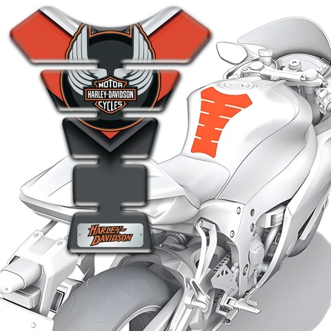 Harley Davidson Tank Pad Motorbike Racing Edition 