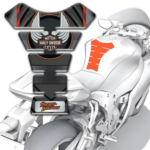 Harley Davidson Tank Protector Anti Slip Sticker 