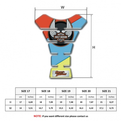 Harley Davidson Tank Guard Pads Fresh Colors Edition 