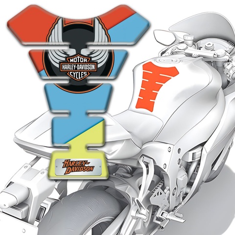 Harley Davidson Tank Guard Pads Fresh Colors Edition 