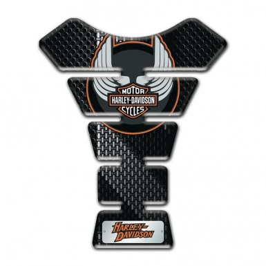 Harley Davidson Tank Protector Black Gray Style 