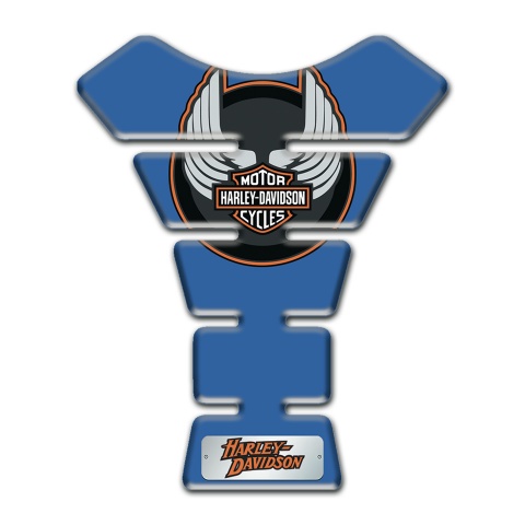 Harley Davidson Tank Pad Protector Blue Edition 