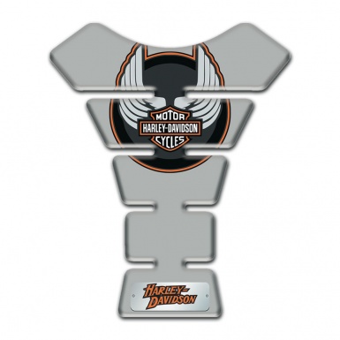 Harley Davidson Tank Pad Protector Gray Design 