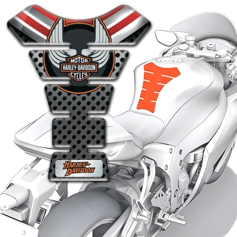 Harley Davidson Tank Pad Protector High-Quality  Design 