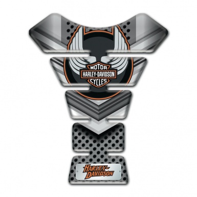 Harley Davidson Tank Protector Stylish Gray design 