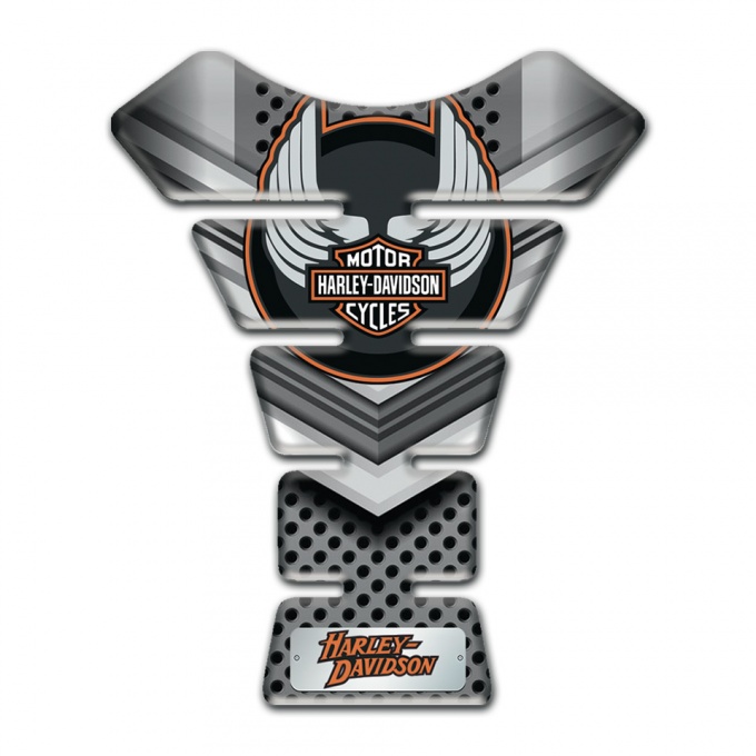 Harley Davidson Tank Protector Stylish Gray design 