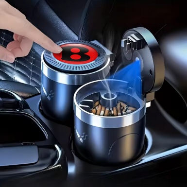 Bentley Trash Can Ashtray LED Light 