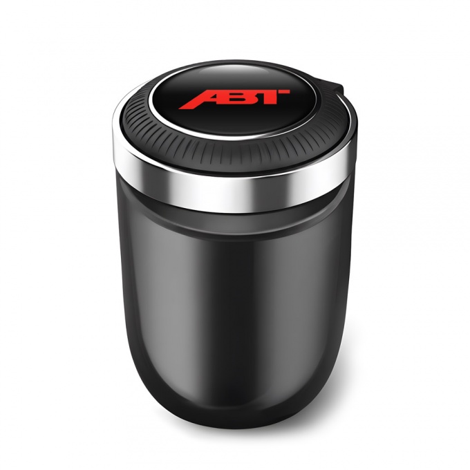 ABT Ashtray Logo Container for Cigarette LED Red LOgo 