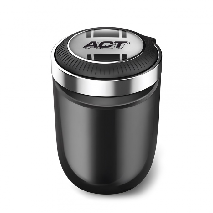 ACT Stylish Ashtray Logo Container for Cigarette LED