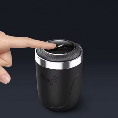 Audi Ashtray Logo Container for Cigarette LED 