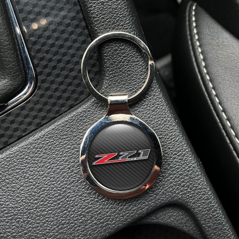 Chevrolet Z71 Keychain Metal Dark Carbon Off Road Color Edition