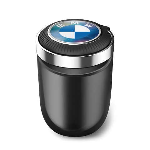 BMW Ashtray Logo Container for Cigarette LED Unique Design Logo 