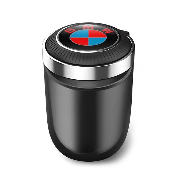 BMW Automotive Ashtray Red Blue Logo Design 