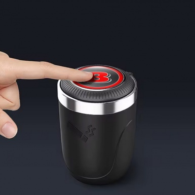Brabus Automotive Ashtray Portable with LED Light