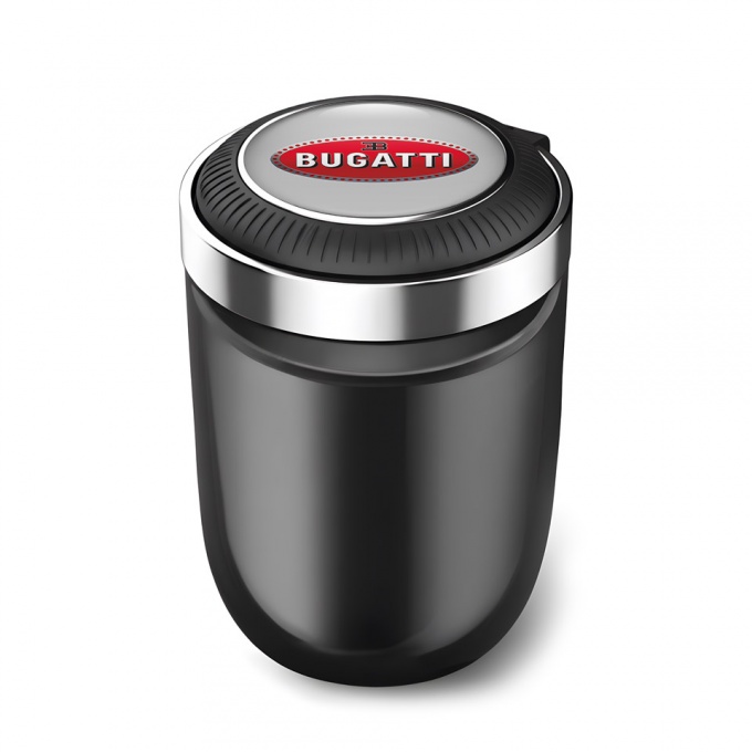 Bugatti Ashtray Logo Container for Cigarette LED 