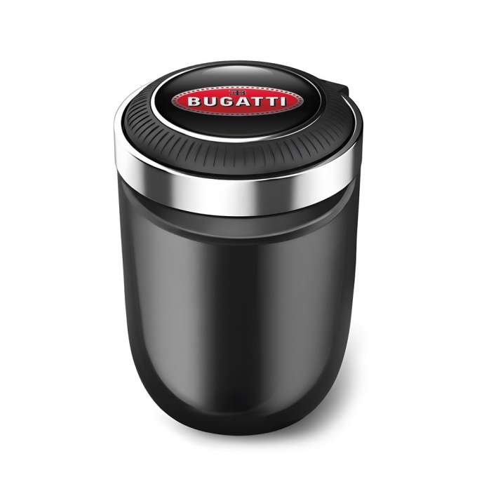 Bugatti Trash Can Ashtray Logo Edition