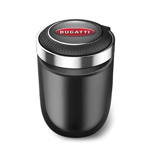 Bugatti Ashtray Logo Container for Cigarette LED High-Quality