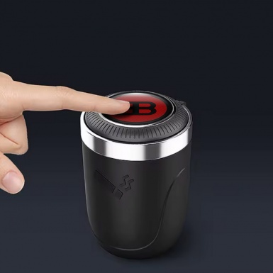 Bugatti Trash Can Ashtray Plastic with Logo Edition